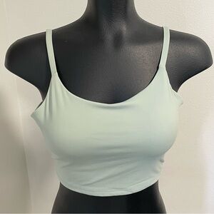 Mint Green Cropped Tank Top